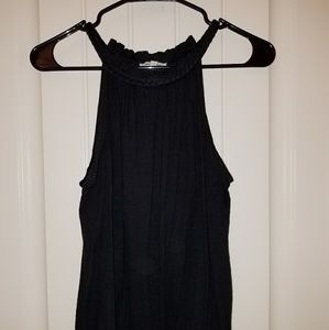 Max Studio Black strappy tank